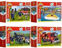 Mini puzzle Trefl din 54 de piese - Sam pompierul, sortiment