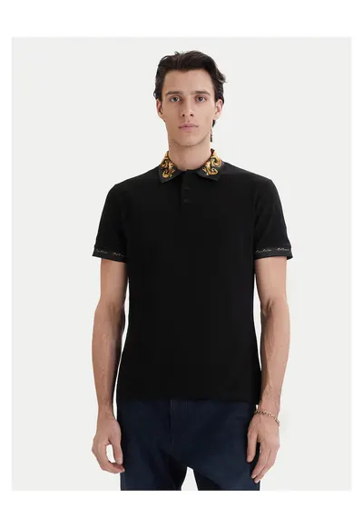 Tricou barbati - negru - bumbac - Negru