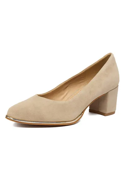 Pantofi clasic bej - Bej