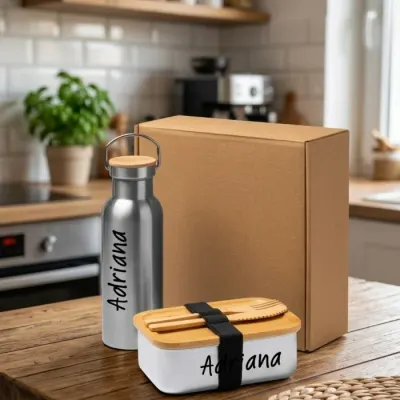 Set Eco pentru Pranz Personalizat