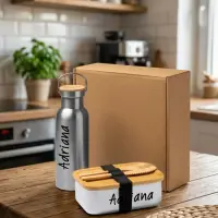 Set Eco pentru Pranz Personalizat