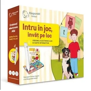 Pachet Raspundel Istetel, creion si carte Intru in joc, invat pe loc