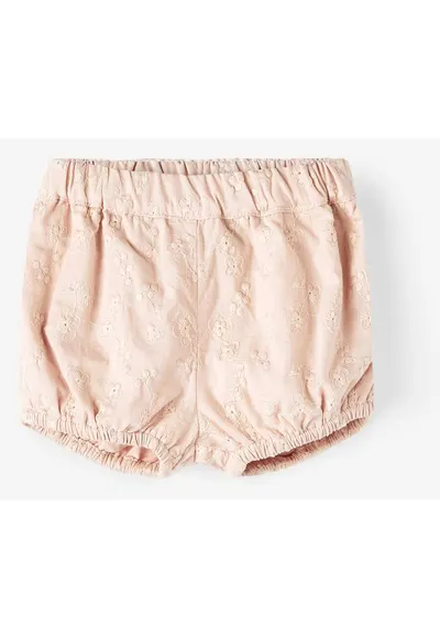 Pantaloni scurti cu flori brodate Deliner