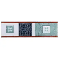 Brau decorativ faianta baie / bucatarie Ocana Azul 8 x 25