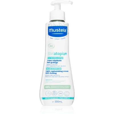 Mustela BIO Stelatopia+ crema calmanta pentru nou-nascuti si copii 300 ml