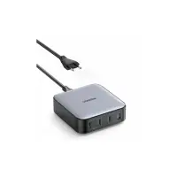 Incarcator rapid UGREEN Nexode 100W Desktop Charger EU CD328 + cablu USB-C, 3x USB-C, 1x USB-A, Gri
