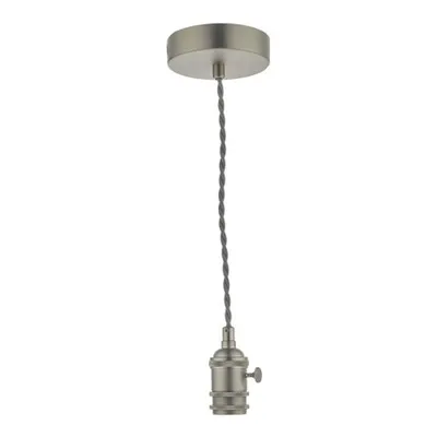 Lampa suspendata Accessory 1 Light Antique Chrome E14 Suspension