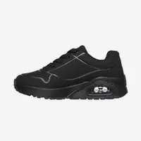 Încălțăminte cu șireturi Educație fizică SKECHERS UNO-Stand On Air Negru Copii