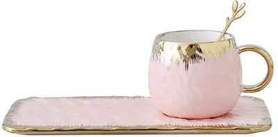 Set pentru bauturi calde Morello - Delicious Pink, 250 ml, 3 părți