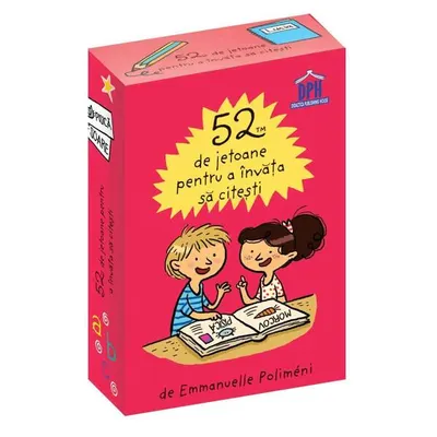 52 de jetoane pentru a învăța să citești - Paperback - Emmanuelle Poliméni
