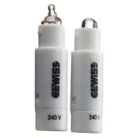 Miniature Lamp With Wired Lead - Incandescence - 12v 0,4w - White