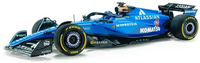 Model de colecție SOLIDO Mașini de curse - Williams FW47 #23 A. Albon GP Australia 2025