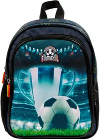Ghiozdan pentru gradiniță Derform Football 18 - Cu un compartiment