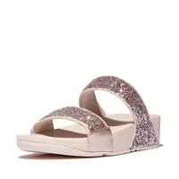 FITFLOP FitFlop Lulu Multi-Tonal Glitter Slides ROZE MIX 38