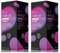 Colagen Hidrolizat Lichid, Marin, 10000 MG, Prestige, 500ml, gust plăcut de fructe de pădure, 2 bucati