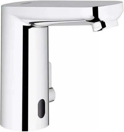 Baterie lavoar cu senzor Grohe Eurosmart 36324001, marimea S, 132 mm, cu mixare, retea, Crom lucios