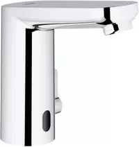 Baterie lavoar cu senzor Grohe Eurosmart 36324001, marimea S, 132 mm, cu mixare, retea, Crom lucios