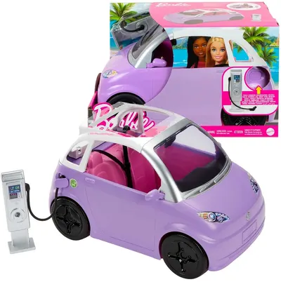 Mașinuță electrică pentru păpușa Barbie
