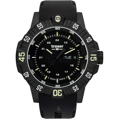Ceas Traser Traser H3 110723 P99 Q Tactical Black 46mm 20ATM