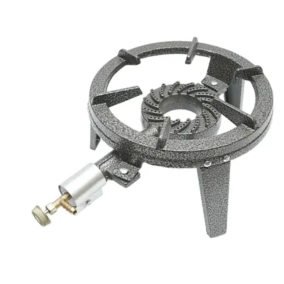 Arzator Pirostie pentru Ceaun cu gaz, 6500w, 450g/h, 335x85x350mm, din Fonta, popan-butan, gpl, Campion model PROFESSIONAL CMP1661