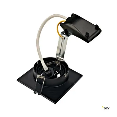 NEW TRIA XL patrat GU10negru.Downlight