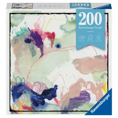 Puzzle o Pata de Culoare, 200 Piese