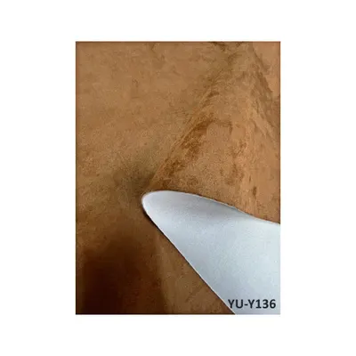 Material buretat imitatie alcantara plafon si tapiterie auto premium latime 1.5m Cod: YU-Y