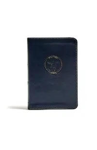 CSB Military Bible, Navy Blue Leathertouch
