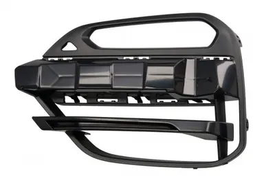 Grila Fata Stanga (Interior, cu orificii lampa ceata, negru) potrivit BMW IX3 (G08), X3 (G01, F97) 08.17- 10.17