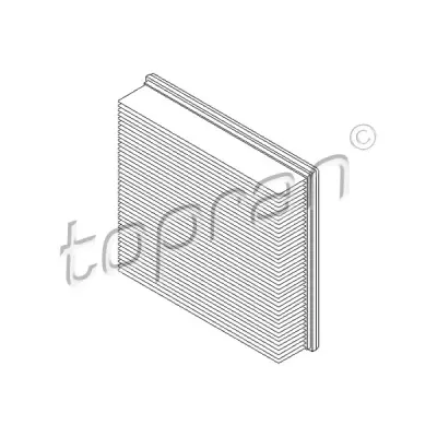 Filtru aer TOPRAN 205 214