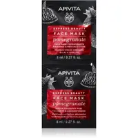 Apivita Express Beauty Pomegranate Mască facială pentru revitalizare și iluminare