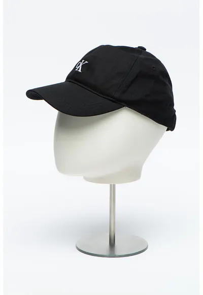 Sapca baseball din bumbac organic cu banda velcro - Negru