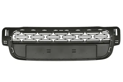 Grila bara fata Superior, plastic, gri potrivit CITROEN C3 I, C3 III dupa 2005 dupa 2016