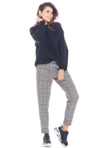 Pantaloni Lungi Carouri Poliester A365 - Albastru inchis