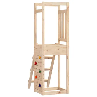 vidaXL Set de joacă, 53x46,5x169 cm, lemn masiv de pin