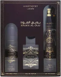 Lattafa Set Bade'e Al Oud Amethyst, 3 piese