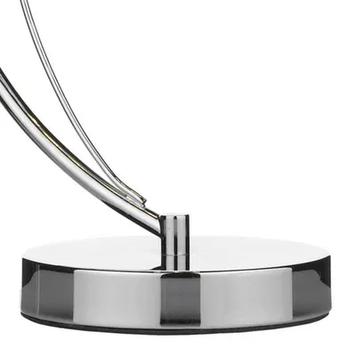 Veioza Luther Table Lamp Polished Chrome Crystal