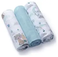 Scutece din bambus BabyOno - Take Care 397-12, 3 bucăți, 70x70 cm