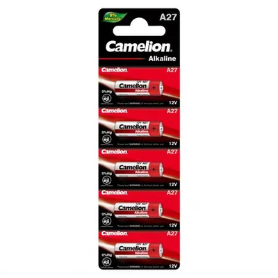 Baterie 12V 27A V27GA A27, blister 5 Buc. Camelion