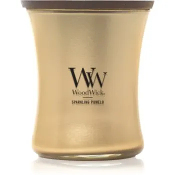 Woodwick Precious Metals Sparkling Pomelo lumânare parfumată