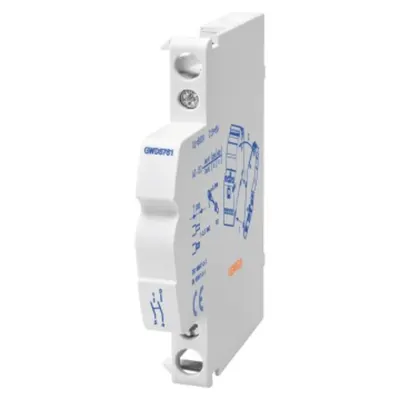 Contactor Auxiliary For Ctr Contactor and Rlm Releu Instalatii - 1no+1nc - 0,5 Module