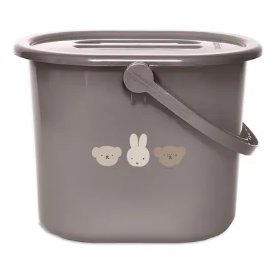 Coș pentru scutece Bebe-Jou - Miffy and friends, maro