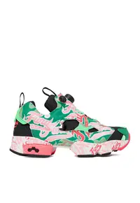 Pantofi sport dama - EO-INSTAPUMP FURY 94 - verde - tesatura