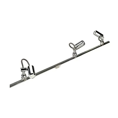 MINI ALU TRACK, 1 metru, crom