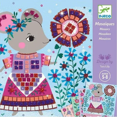 Mozaic Djeco - Animale de companie, 4 imagini