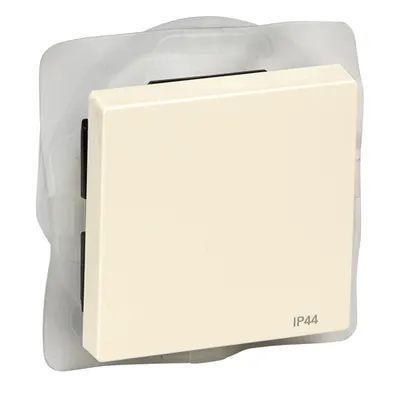 Clapeta Ip44, Alb, Lucios, Sistem M