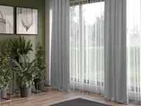 Set 2 draperii Gri Deschis