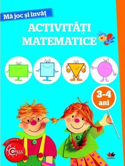 Activități matematice pentru 3-4 ani - Paperback brosat