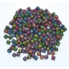 Margele Alfabet Neon 300