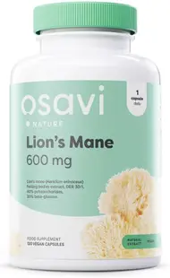 Lion's Mane, 600 mg, 120 capsule, Osavi